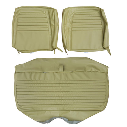 72 CHARGER "DELUXE" SPLIT BENCH UPHOLSTERY - EMBER GOLD