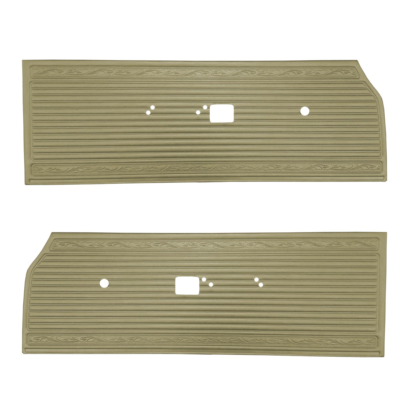 66 SATELLITE FRONT DOOR PANELS - CITRON