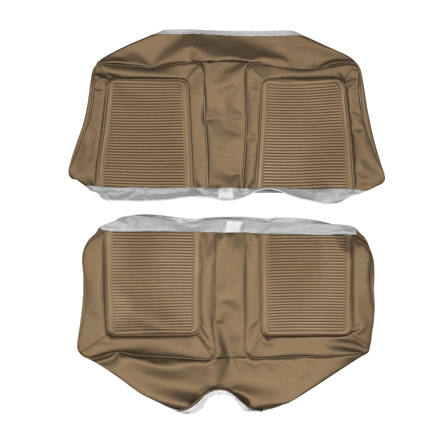 65 VALIANT SIGNET CONVERTIBLE REAR UPHOLSTERY - GOLD