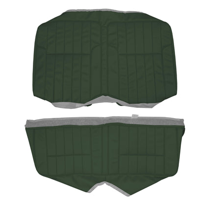 69 FIREBIRD "DELUXE" FIXED HTP REAR UPHOLSTERY - GREEN