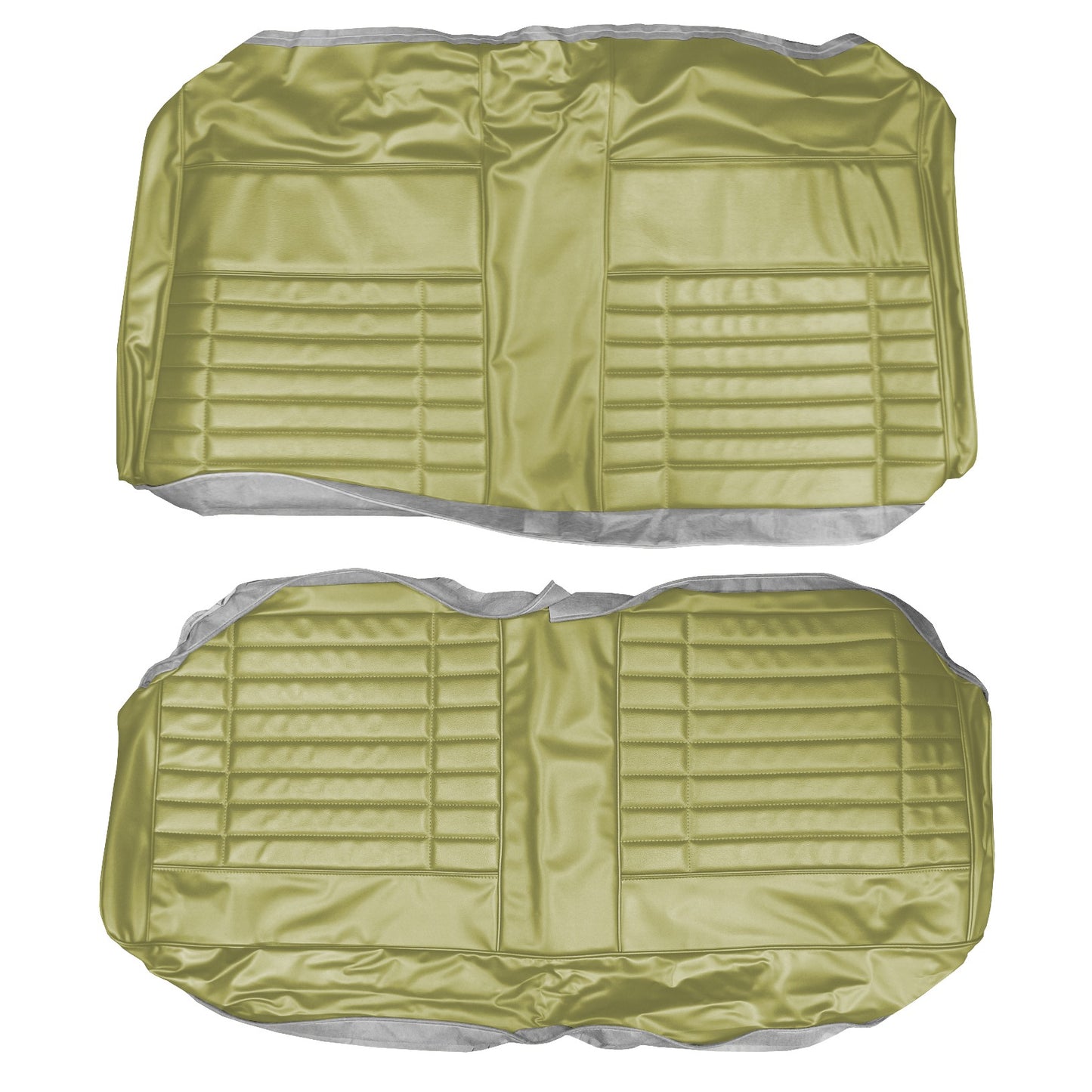 72 DEMON/DUSTER REAR UPHOLSTERY - EMBER GOLD