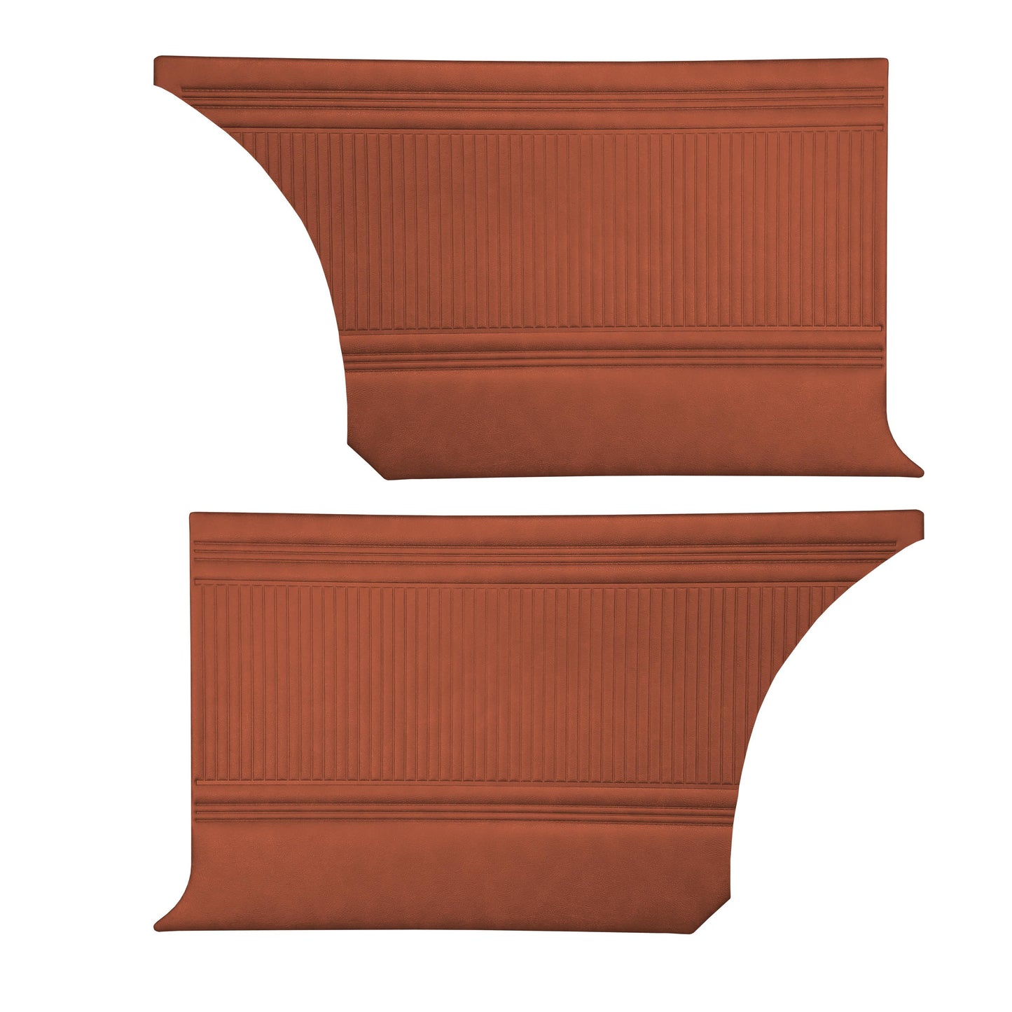 70 CORONET 440/SUPERBEE HARDTOP REAR PANELS - BURNT ORANGE