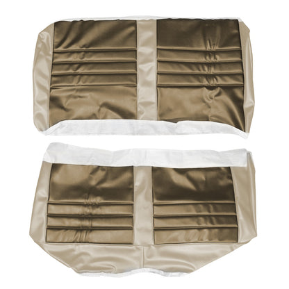 65 CHEVELLE/MALIBU HARDTOP REAR UPHOLSTERY - GOLD/SRM FAWN
