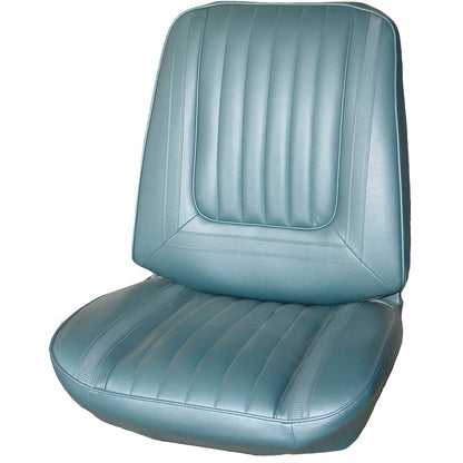 69 SKYLARK/GS 350/400 BUCKET SEAT UPHOLSTERY - BLUE