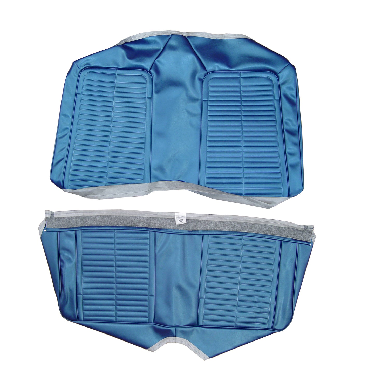 67 FIREBIRD FIXED HARDTOP REAR UPHOLSTERY - BRIGHT BLUE