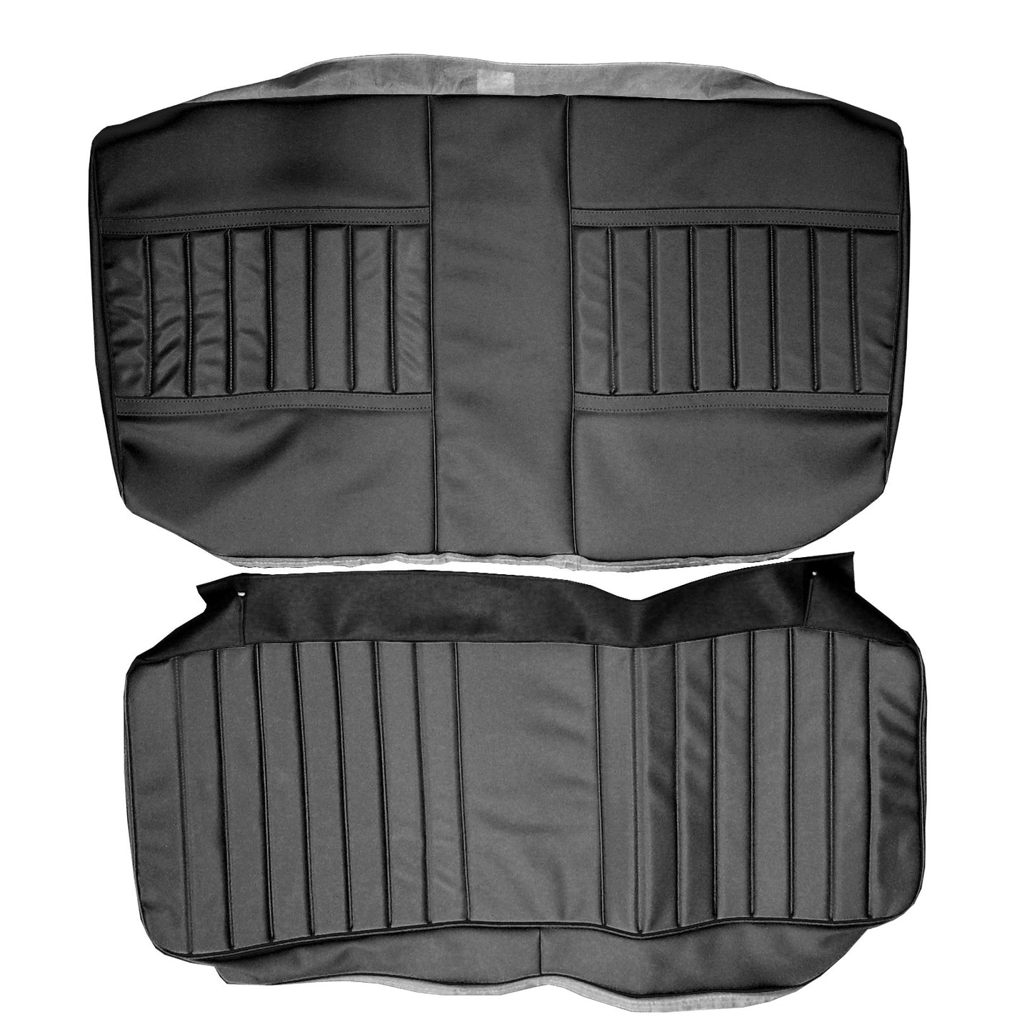 72 SKYLARK/GS "DELUXE" CONVERTIBLE REAR UPHOLSTERY - BLACK