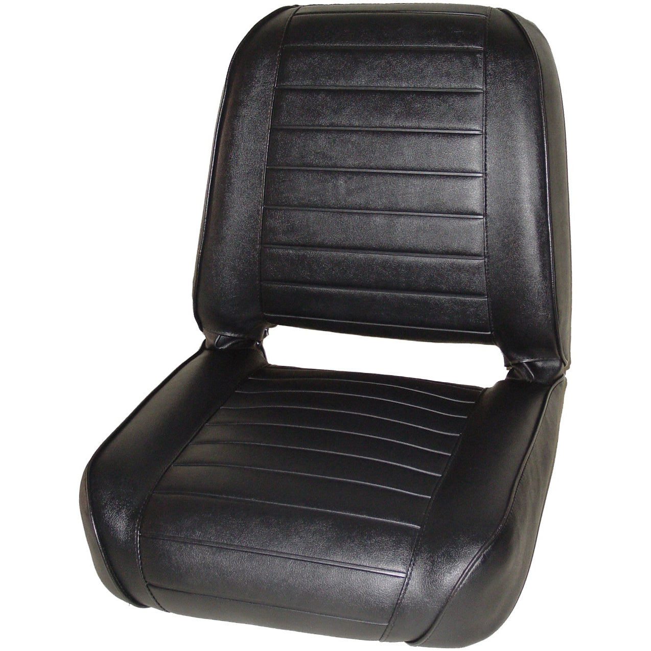 64-65 SUPER STOCK BUCKET SEAT UPHOLSTERY - BLACK