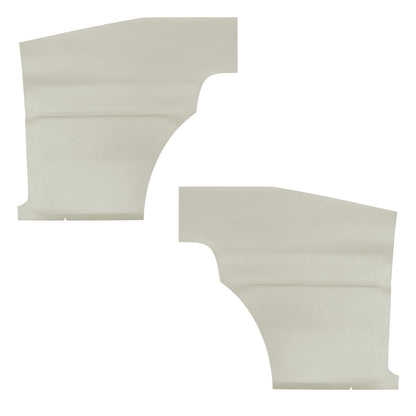 67 CAMARO "DELUXE" HARDTOP REAR PANELS - WHITE