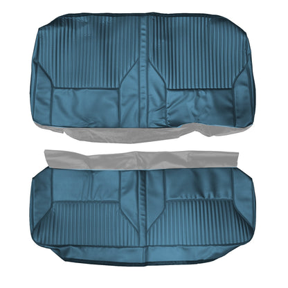 68 CUTLASS/442 HOLIDAY/SPORTS COUPE REAR MEDIUM BLUE