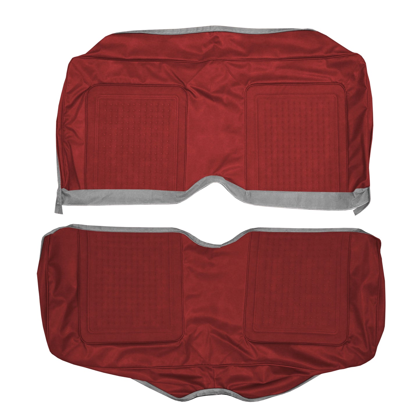 68 JAVELIN SST REAR SEAT UPHOLSTERY - RED