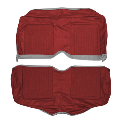 68 JAVELIN SST REAR SEAT UPHOLSTERY - RED