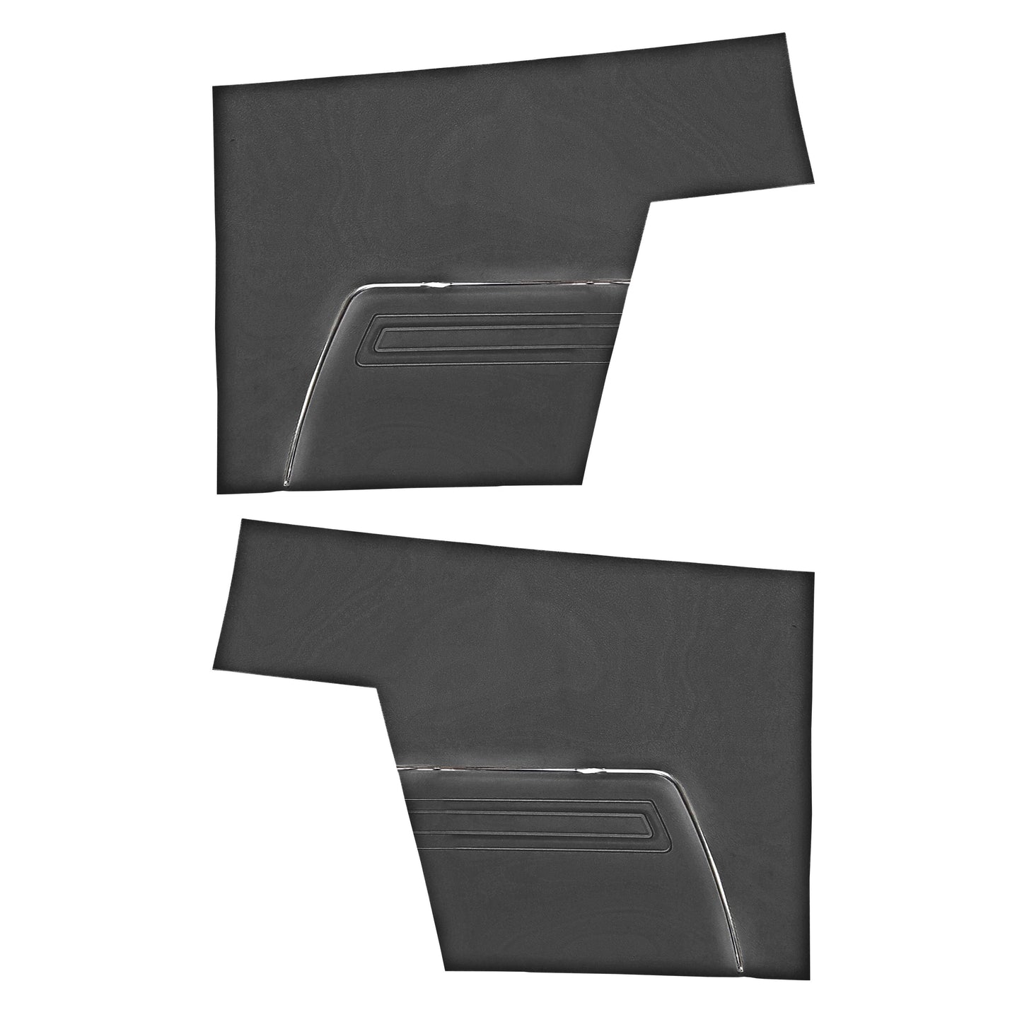 69 CAMARO "STANDARD" CONVERTIBLE REAR PANELS - BLACK