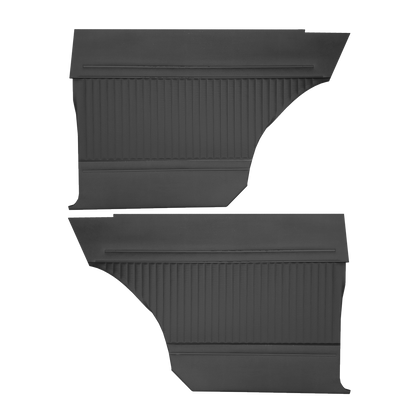 64 FURY HARDTOP REAR PANELS - BLACK