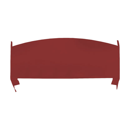 70 DUSTER PACKAGE TRAY W/O SPEAKER CUT-OUTS - RED