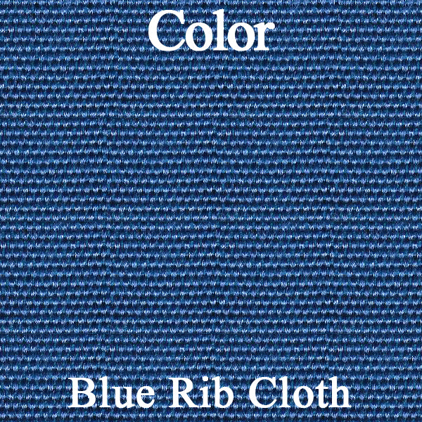 74 CLOTH HTP REAR- BLUE DOMINO
