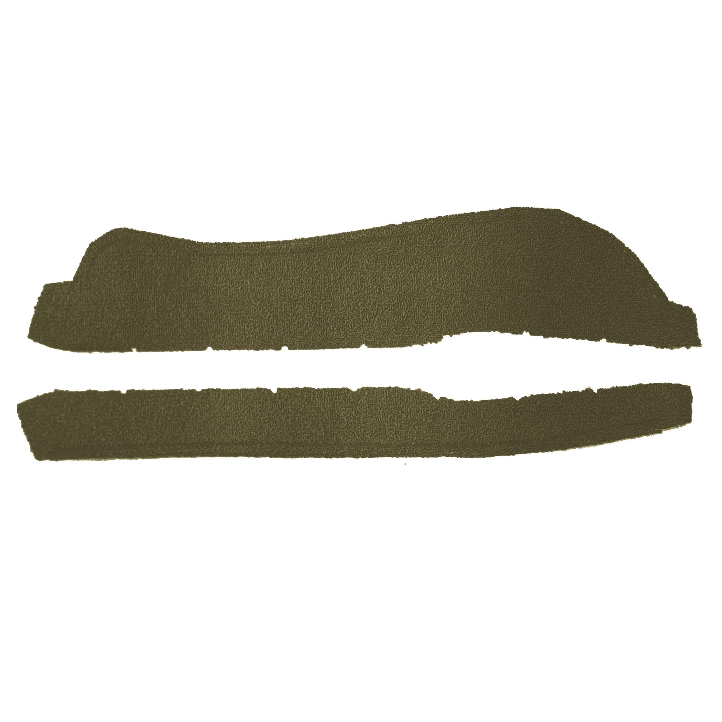 66-76 DODGE/PLYMOUTH A-BODY (AUTOMATIC) CONSOLE CARPET - DARK OLIVE GREEN (LOOP)