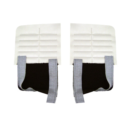 66 CORONET 500 CONVERTIBLE REAR PANELS - PEARL WHITE
