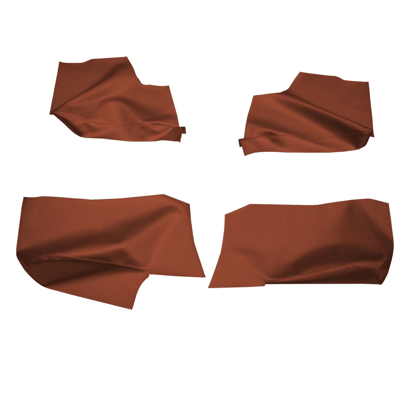71 GM A-BODY CONVERTIBLE REAR ARMREST PANEL PANEL COVERS - SIENNA