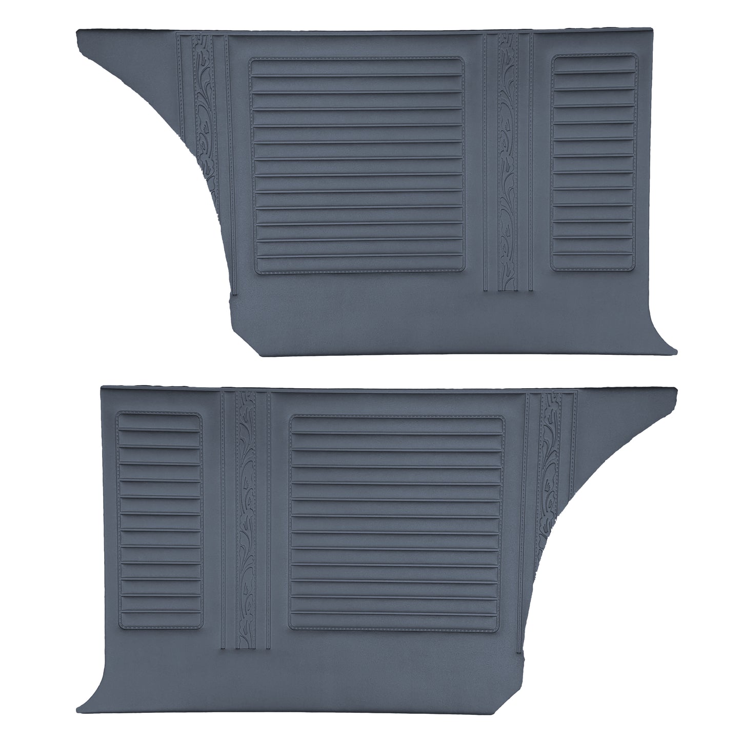 67 SATELLITE/GTX HARDTOP REAR PANELS - NAVY