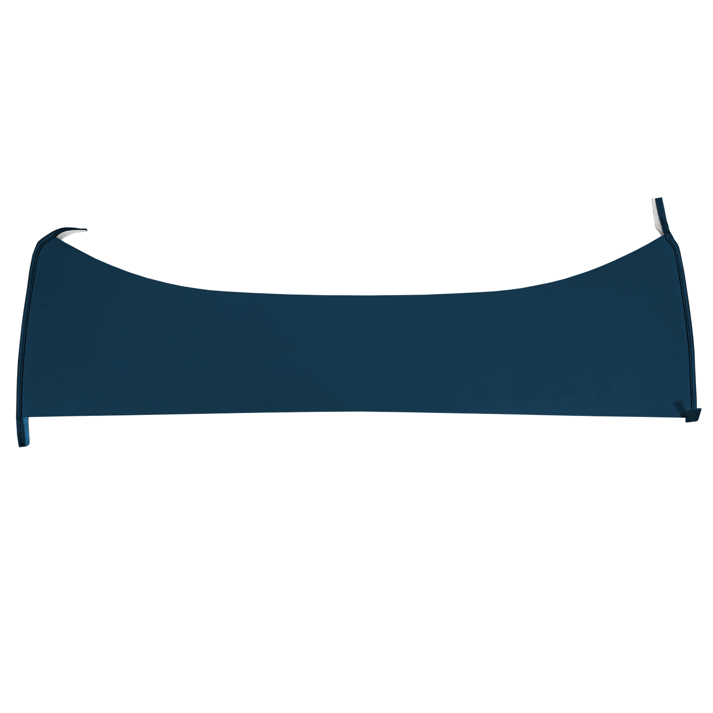 74 DART HARDTOP PACKAGE TRAY W/O SPEAKER CUT-OUTS - BLUE