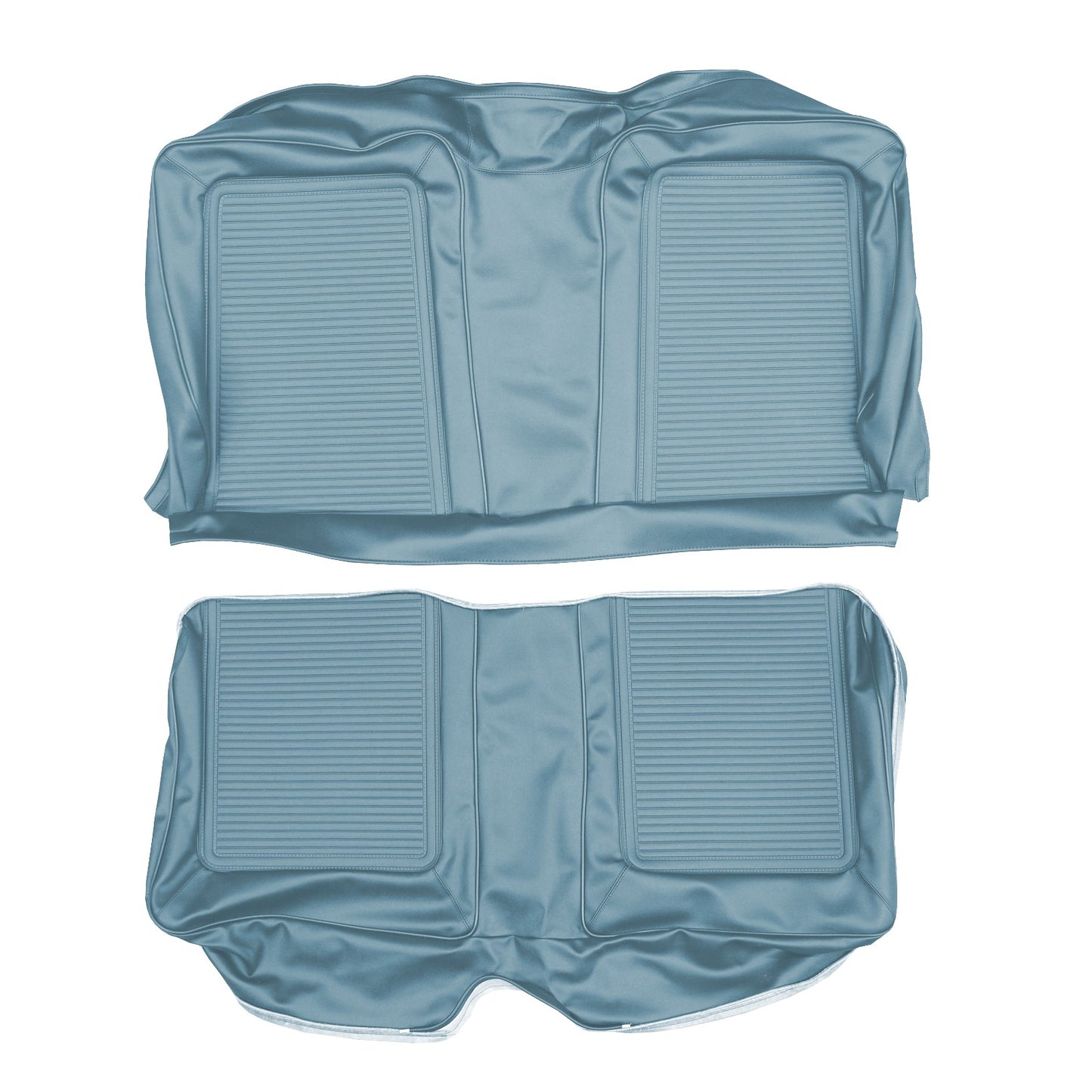 64-65 BARRACUDA FASTBACK REAR UPHOLSTERY - BLUE