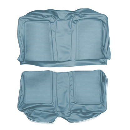64-65 BARRACUDA FASTBACK REAR UPHOLSTERY - BLUE