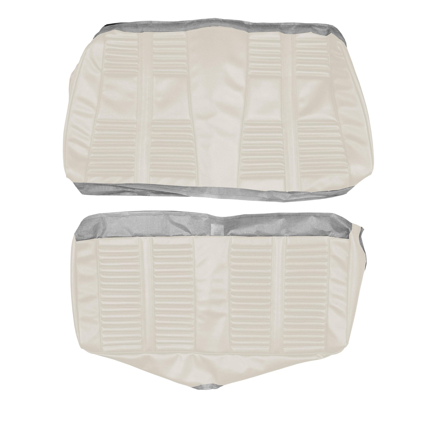 66 CUTLASS/442 CONVERTIBLE REAR UPHOLSTERY - PARCHMENT