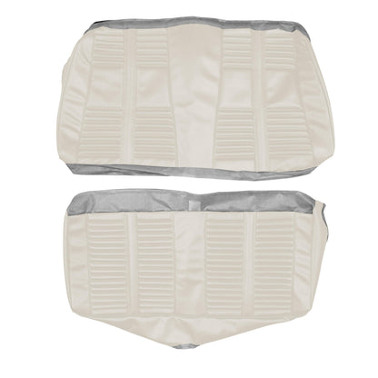66 CUTLASS/442 CONVERTIBLE REAR UPHOLSTERY - PARCHMENT