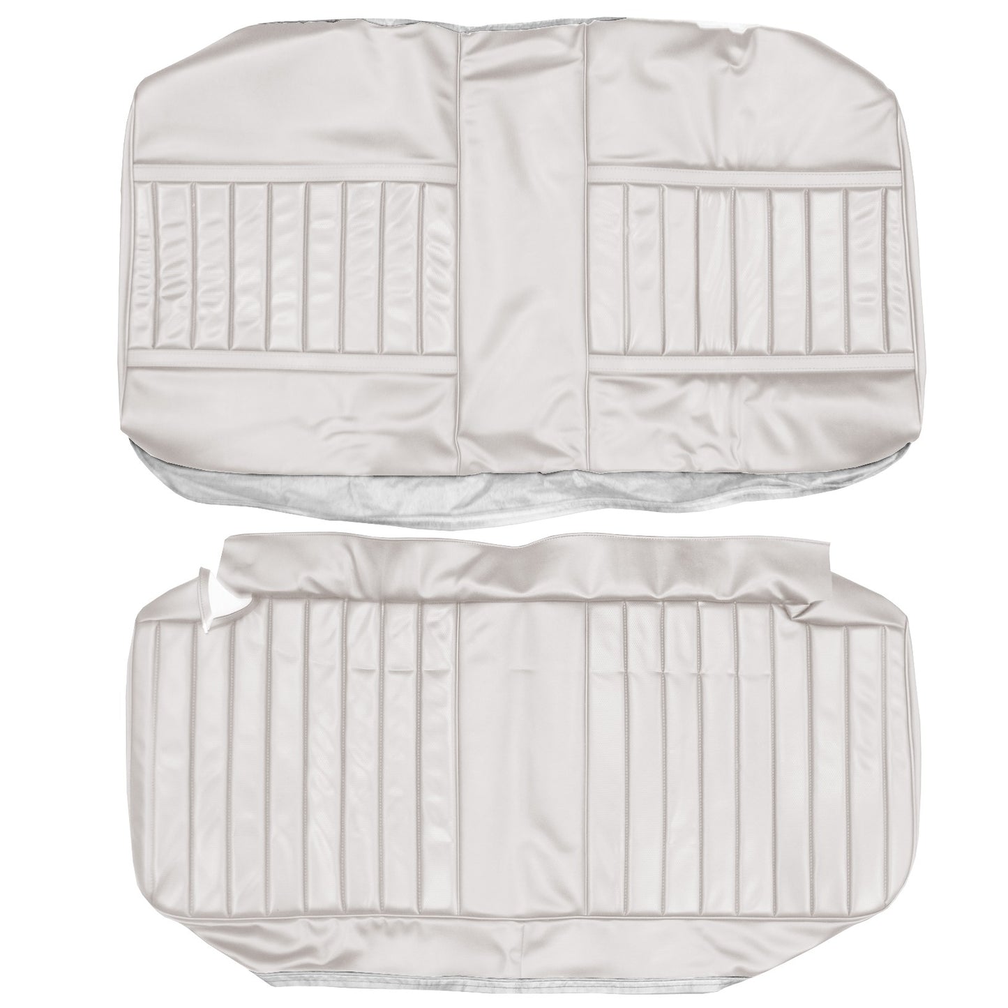 72 SKYLARK/GS "DELUXE" SPORT COUPE REAR UPHOLSTERY - WHITE