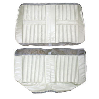 64 CUTLASS/442 HARDTOP REAR UPHOLSTERY - WHITE