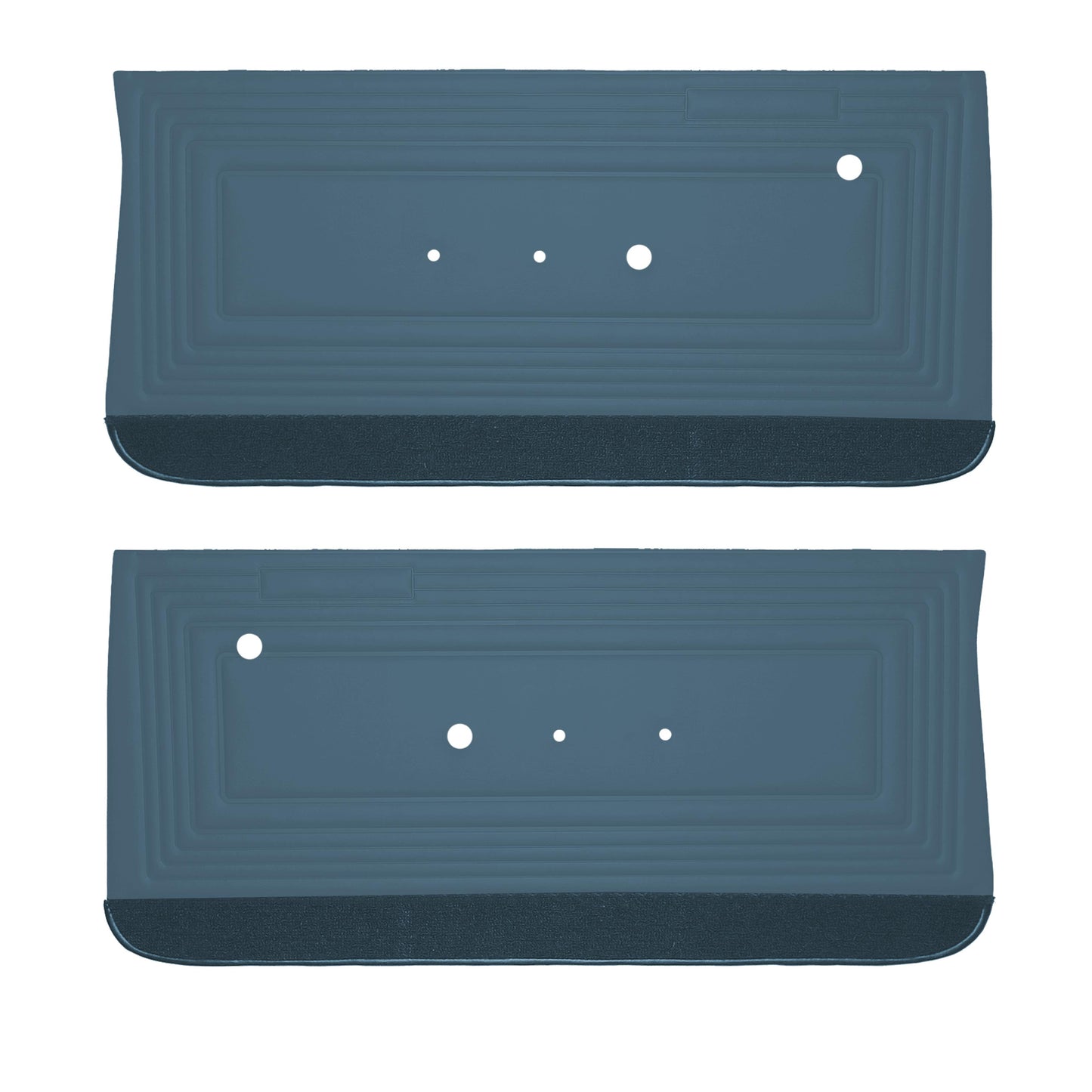 65 GTO/LEMANS FRONT DOOR PANELS - BLUE