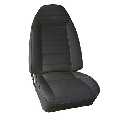 73-75 FIREBIRD/TRANS AM "STANDARD" BUCKET SEAT UPHOLSTERY - BLACK