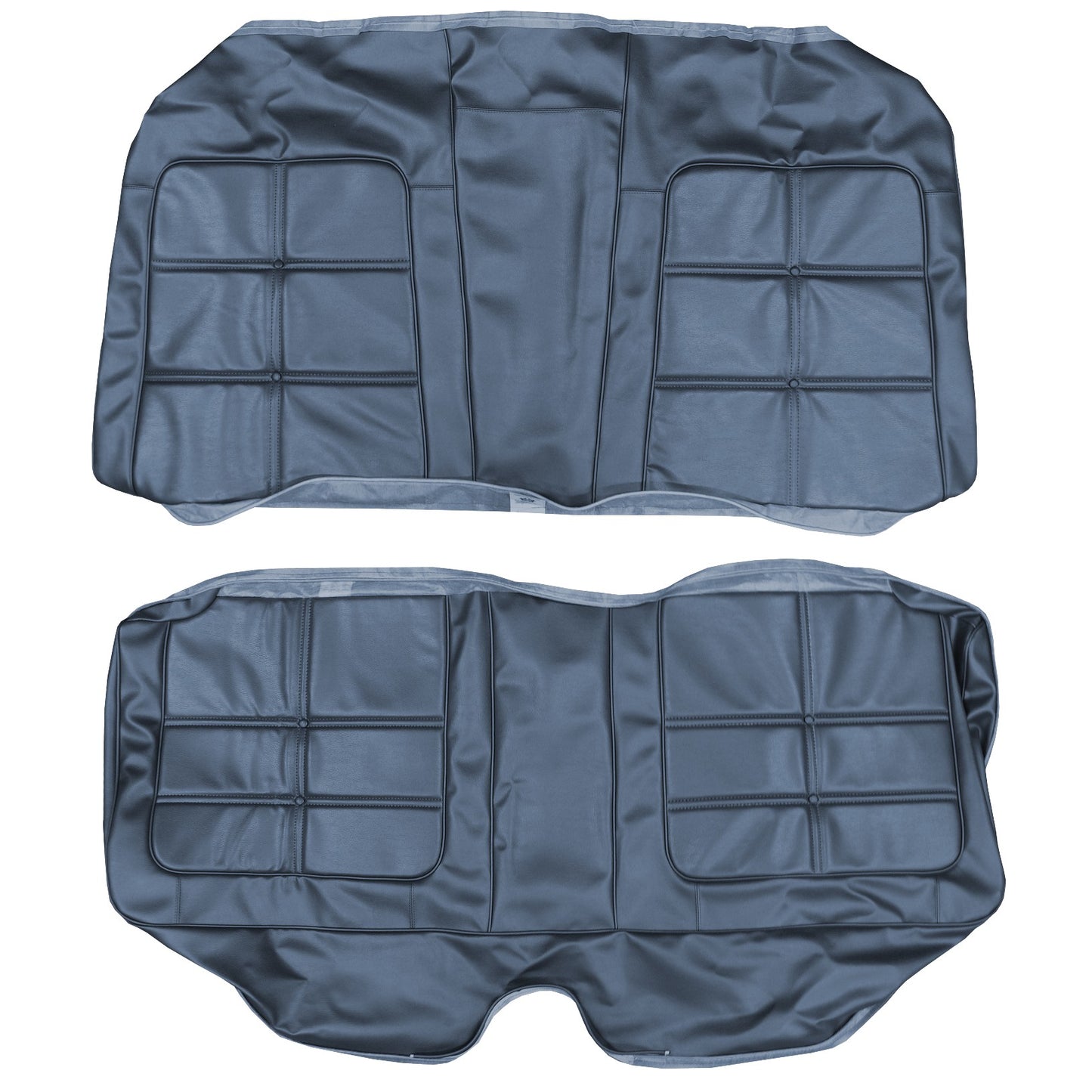 69 CHARGER/DAYTONA HARDTOP REAR UPHOLSTERY - BLUE