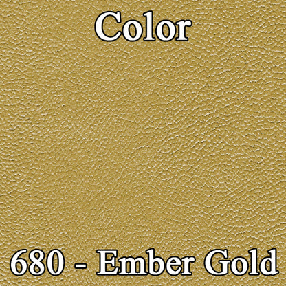 74 CHARGER/SATELLITE/ROADRUNNER BUCKET SEAT UPHOLSTERY - SRM EMBER GOLD