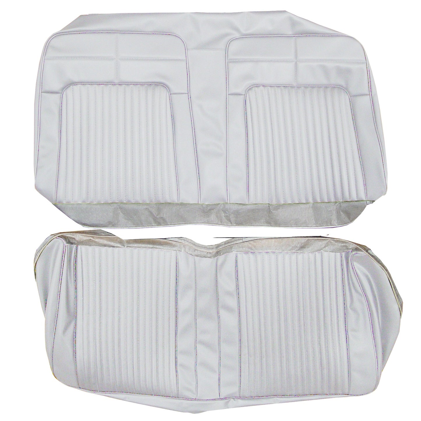 69 CORONET 500/RT CONVERTIBLE REAR UPHOLSTERY - WHITE