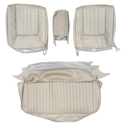69 SKYLARK/CUSTOM SPLIT SEAT BENCH UPHOLSTERY - BUCKSKIN