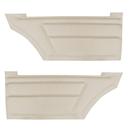 67 FIREBIRD "DELUXE" HARDTOP REAR PANELS - PARCHMENT
