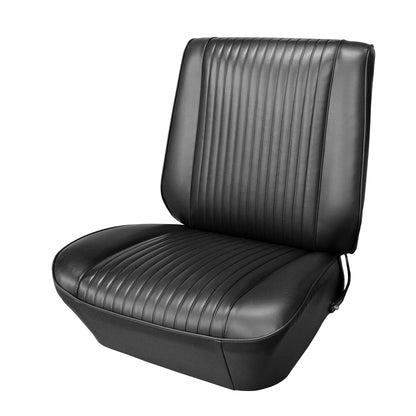 64 CHEVELLE/MALIBU BUCKET SEAT UPHOLSTERY - BLACK