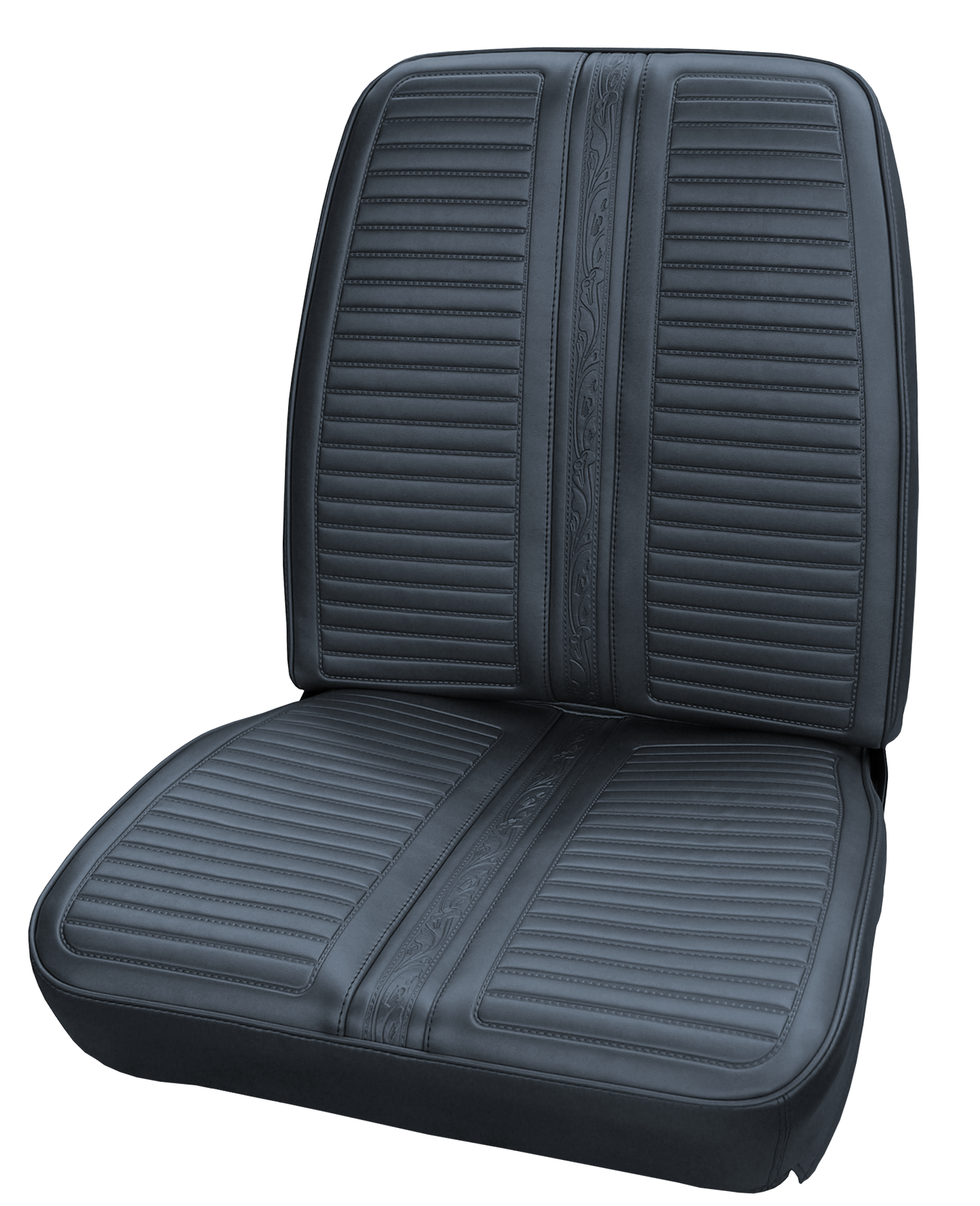 67 SATELLITE/GTX BUCKET SEAT UPHOLSTERY - NAVY