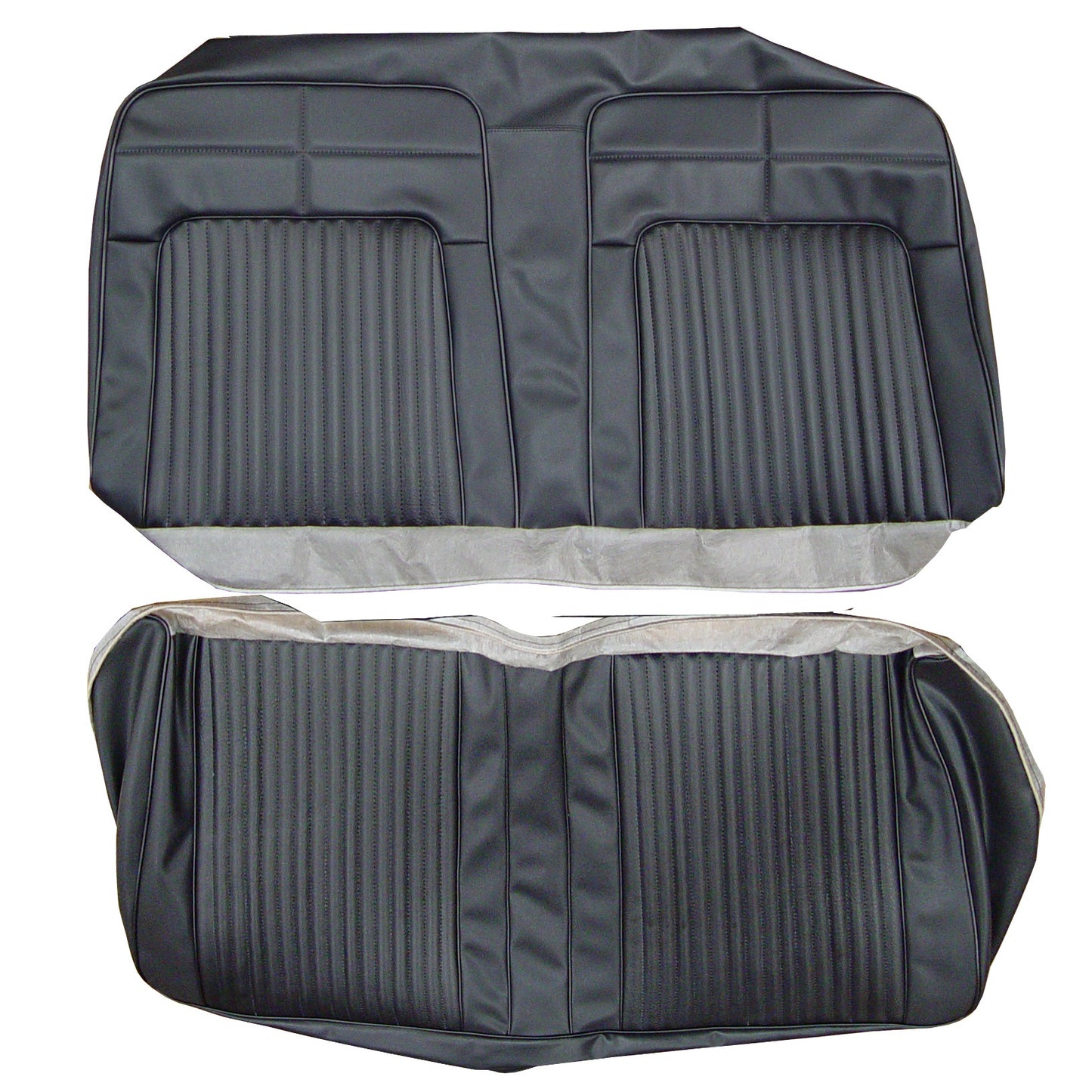69 CORONET 500/RT CONVERTIBLE REAR UPHOLSTERY - BLACK