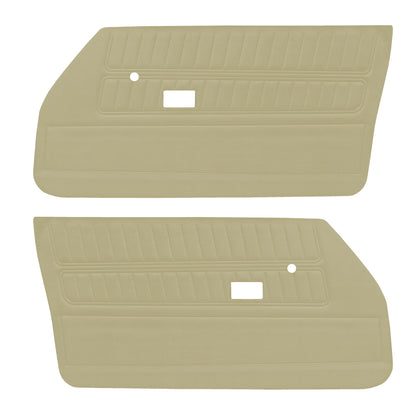 70 FIREBIRD/TRANS AM "STANDARD" DOOR PANELS (UNASSEMBLED) - SANDALWOOD