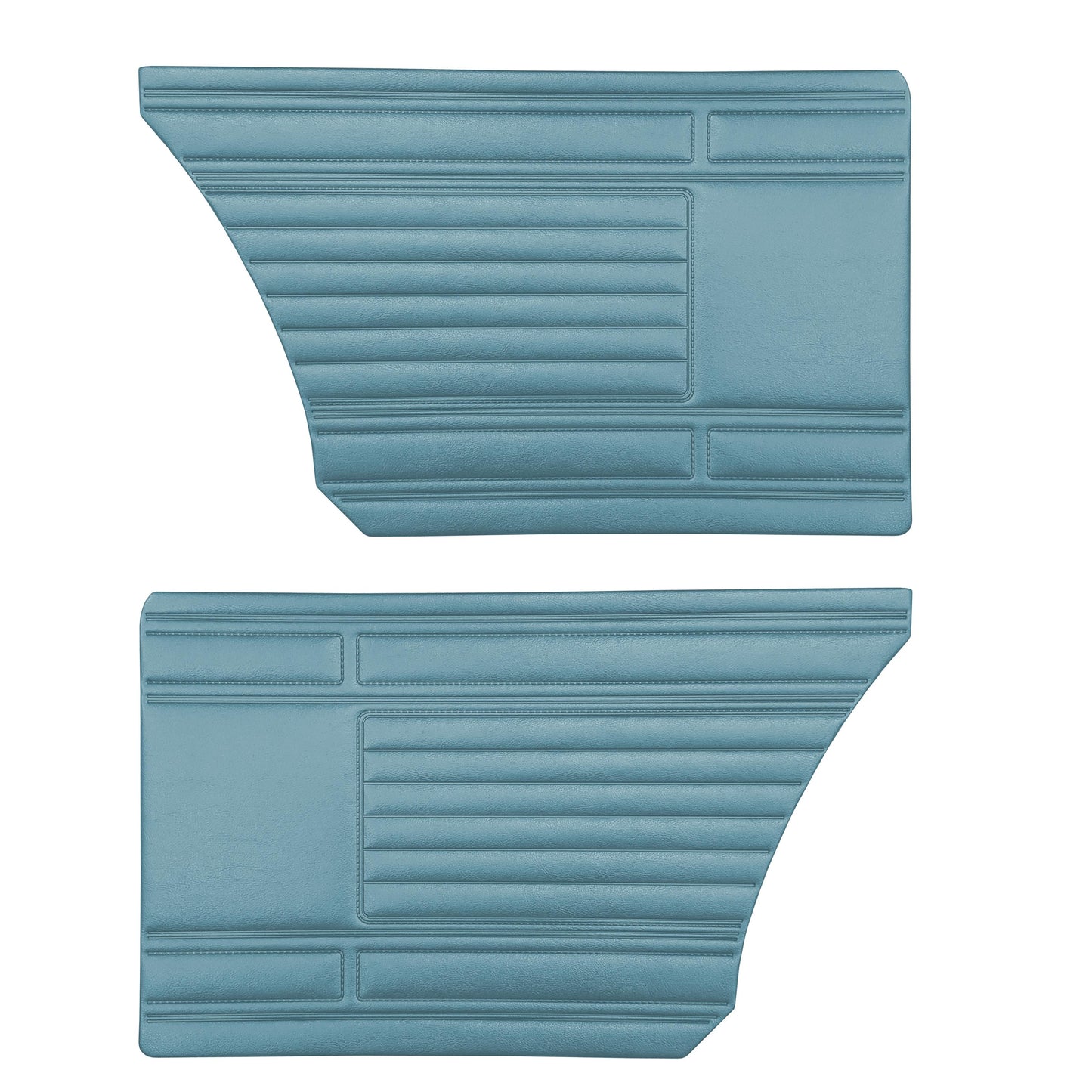 69 BARRACUDA "STANDARD" HARDTOP REAR PANELS - BRIGHT BLUE