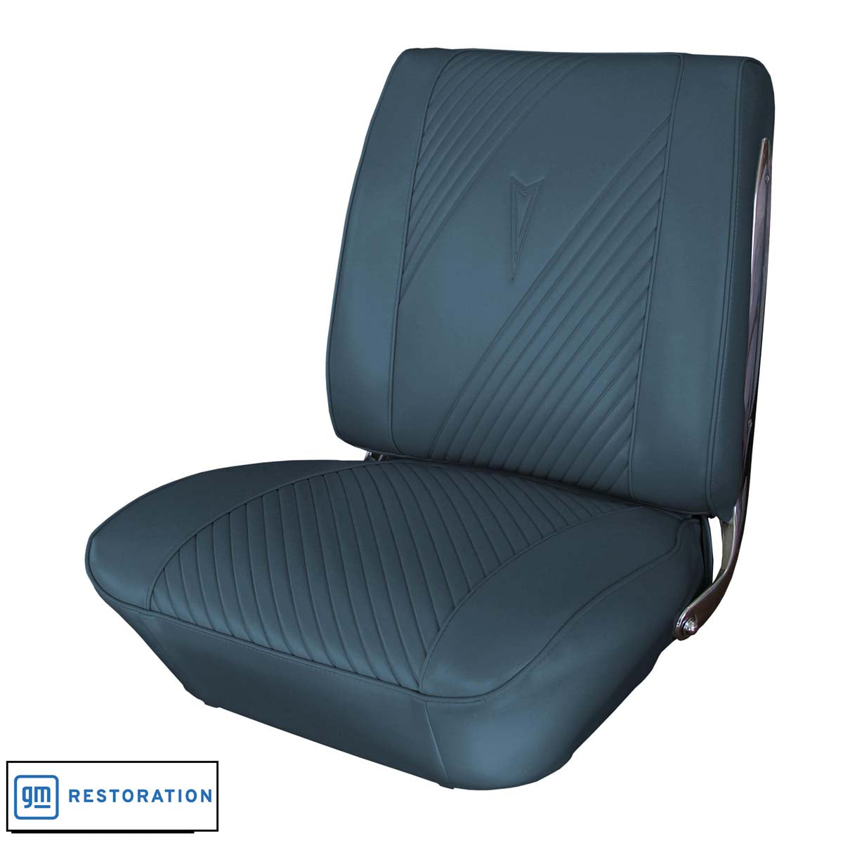 65 GTO/LEMANS BUCKET SEAT UPHOLSTERY - BLUE