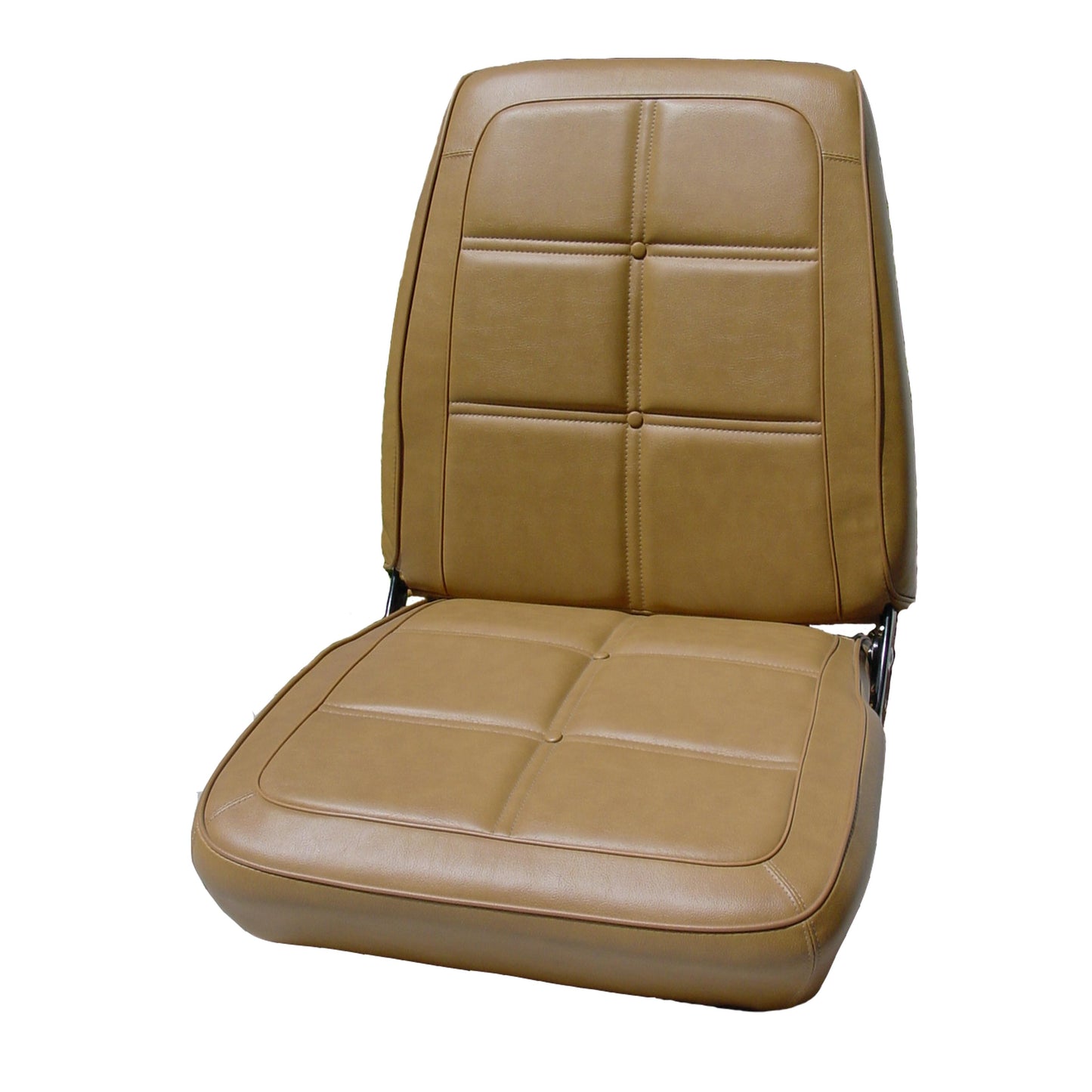 69 CHARGER/DAYTONA BUCKET SEAT UPHOLSTERY - SADDLE