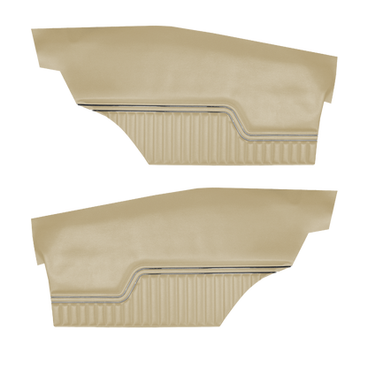 71 CHEVELLE/MALIBU HARDTOP REAR PANELS (UNASSEMBLED) - SANDALWOOD