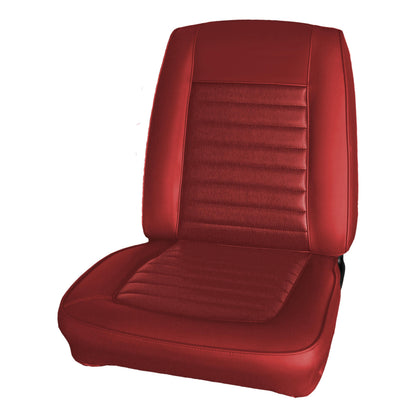 66 VALIANT SIGNET BUCKET SEAT UPHOLSTERY - RED