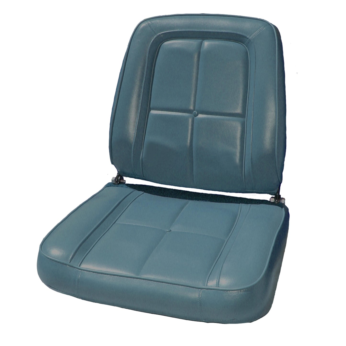 63 DART GT BUCKET SEAT UPHOLSTERY - BLUE