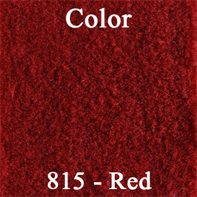1974 PLYMOUTH GTX/ROADRUNNER/SATELLITE/SATELLITE SEBRING/SATELLITE SEBRING PLUS CUTPILE CARPET - RED