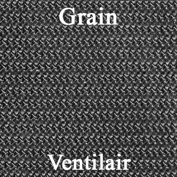 71 JAVELIN/AMX REAR 'VENTILAIR' UPHOLSTERY- BLACK