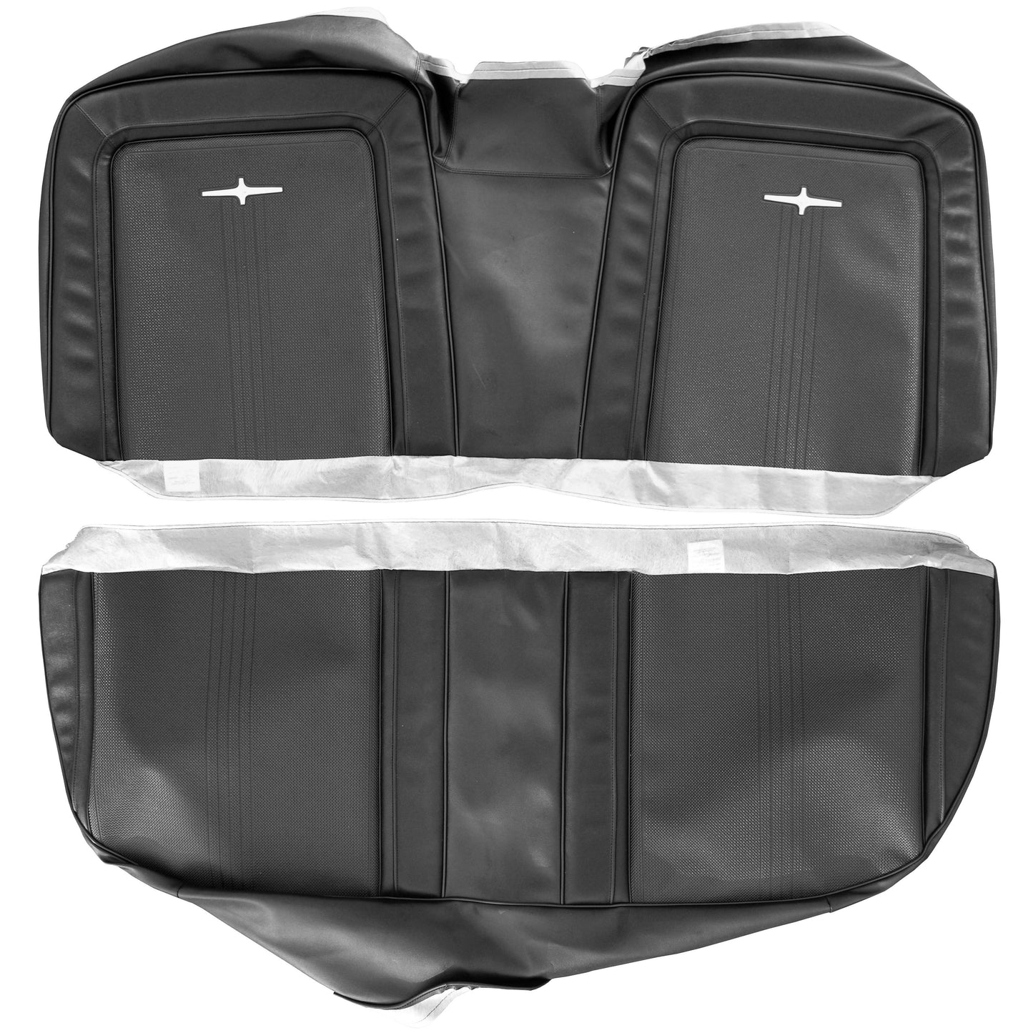64 CHRYSLER 300 300K 4-DOOR HTP REAR UPHOLSTERY - BLACK